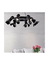 CINEMA CHANDELIER 6XE27 BLACK D630mm