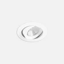 Downlight Play Flat Round Adjustable 17.7W LED warm-white 3000K CRI 90 46.8º DALI-2 White IP23 1656lm 