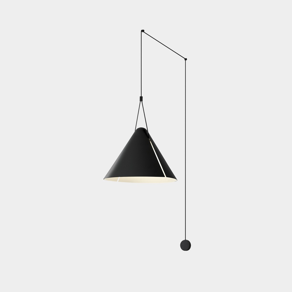 Wall fixture Super Attic E27 15W Black