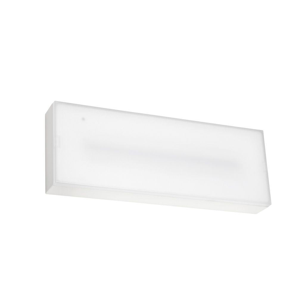 DECO emergency lighting, surface IP44, 300lm-3h /Permanent+Self-testing