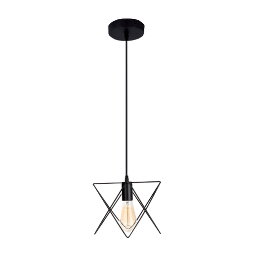 [955IDA1/BL] IDA PENDANT 1XE27 BLACK