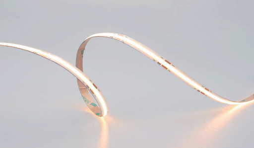 [LY480-COBW30-W24-8MM-5W-IP20] LED 5W/m, 3000K, 480LM/m, 24V Flexible COB LED strip.