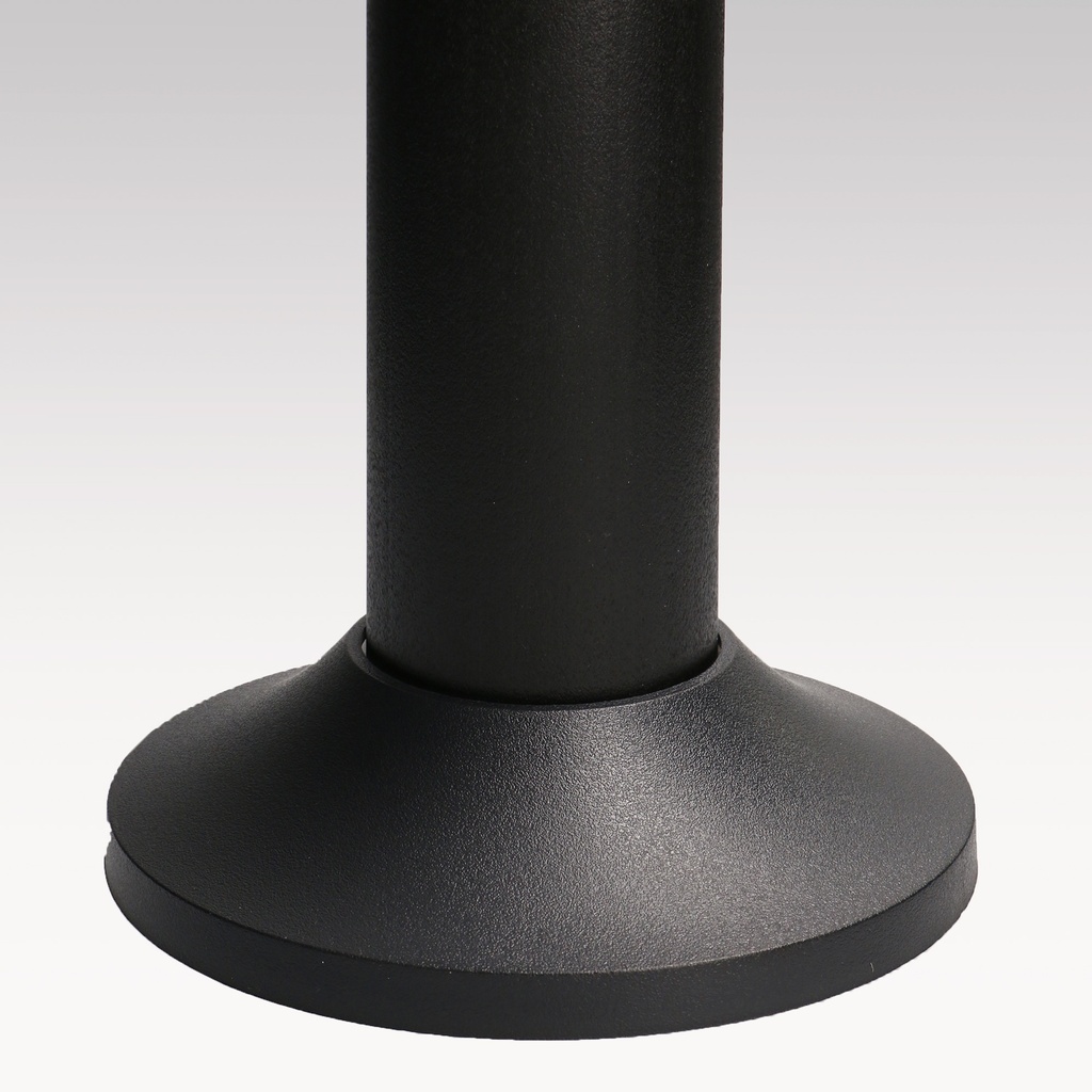 BOLLARD IP44 YIKA LED 6.3W 3000K BLACK 677LM