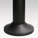 BOLLARD IP44 YIKA LED 6.3W 3000K BLACK 677LM