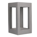BOLLARD IP65 BOX 350MM LED 5.8W 4000K CEMENT 115LM