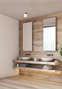 CEILING FIXTURE IP44 PETIT LED 5.7 LED WARM-WHITE 3000K CHROME 463