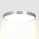 CEILING FIXTURE IP44 TEMPO Ø410MM LED 22.8W 3000K ALUMINIUM 1821LM