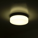 Ceiling fixture IP44 GIRO LED 10.8W SW 3000-4000K Black 327lm