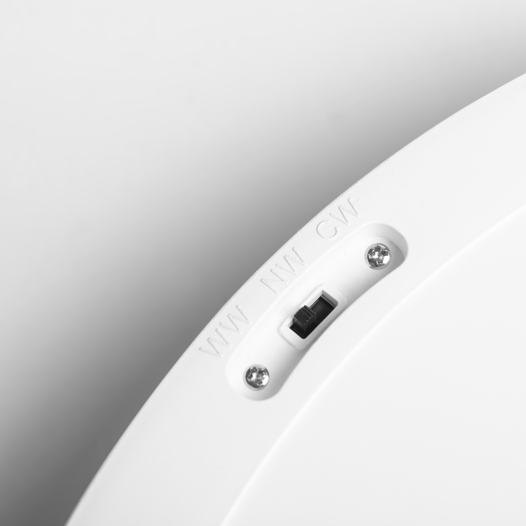 Ceiling fixture IP54 SCAL LED 22W SW 3000-4000-6000K ON-OFF White 2791lm
