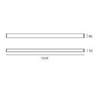 CEILING FIXTURE IP20 ILO LED 25 LED NEUTRAL-WHITE 4000K GREY 1773