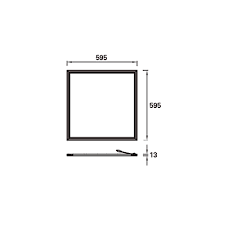 DOWNLIGHT IP20 SQUARE LED 37.5W 4000K BLANCO 3506LM