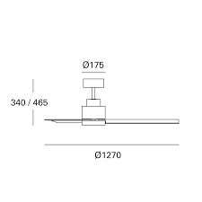 FAN IP20 CORE LED 9W 2700K BLANCO WHITE 885LM