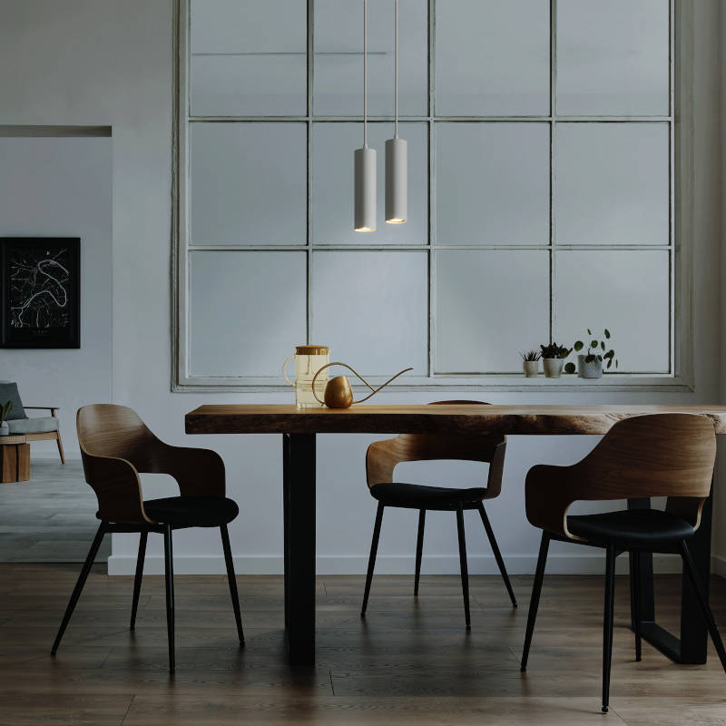 Pendant IP20 ERA GU10 8W Black 282lm