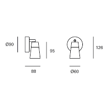 Spotlight IP20 Vitro Simple LED 5W 3000K Chrome 449lm