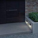 Recessed uplighting IP65 Sort LED 2.2W