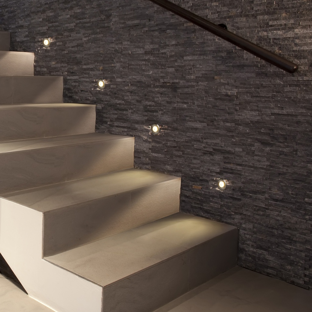 Recessed uplighting IP65-IP67 SENYA LED  1.7W 3000K Aluminium