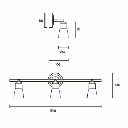 SPOTLIGHT IP20 SAFRAN TRIPLEX BROWN