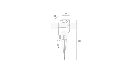 SPOTLIGHT IP44 ICARO GU10 50W GREYFA