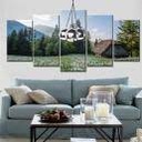 STEEL CROME PENDANT LIGHT-BALLET