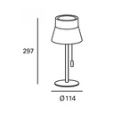 Table lamp IP54 DECO LED 2.8W 3000K
