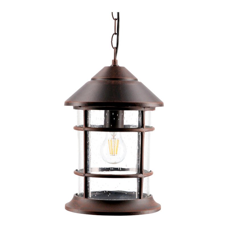 WALL FIXTURE IP23 SIROS E27 RUSTY BROWN