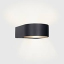 WALL FIXTURE IP44 MAYOR E27 GREY