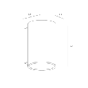 WALL FIXTURE IP44 REM GU10 7W CEMENT