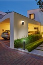 Wall fixture IP44 ARROW LED 5.5W 3000K Black 537lm