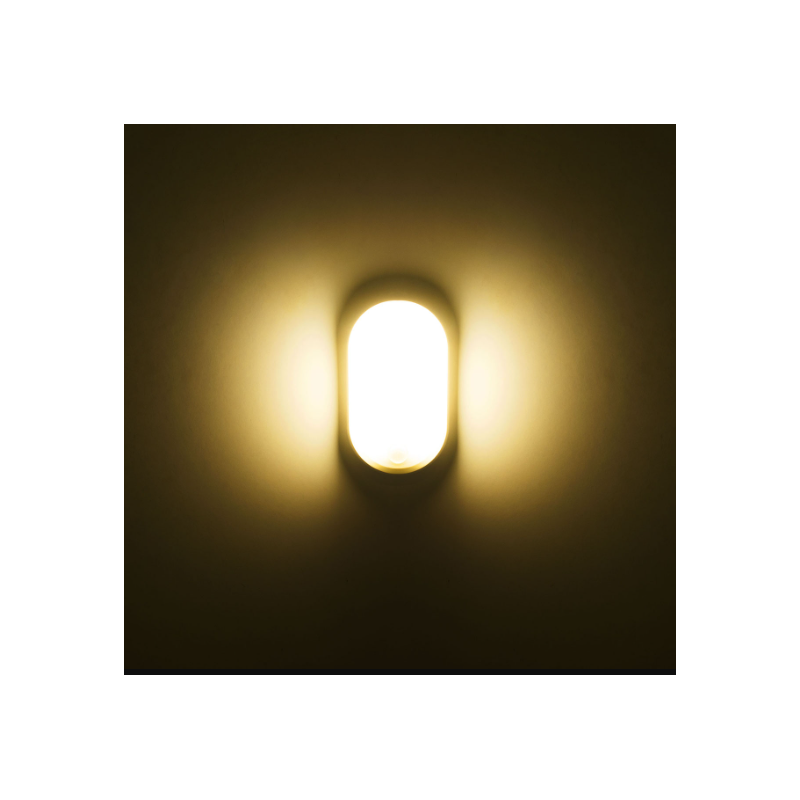 Wall fixture IP54 MOO LED 17 SW 3000-4000-6000K ON-OFF White 2130Lm.
