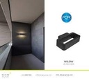 Wall fixture IP54 WILOW LED 5.4W 3000K Black 238lm
