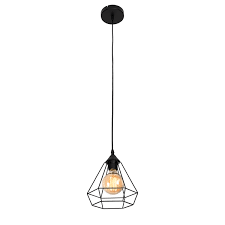ELMARK - HEIDI PENDANT 1xE27 BLACK
