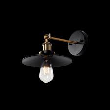 ELMARK DAMON WALL LAMP 1XE27 BLACK