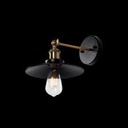 ELMARK DAMON WALL LAMP 1XE27 BLACK