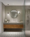 Bathroom Pendant IP44 Mist E14 7W