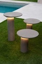 Bollard IP66 Moal 455mm LED 16.3 LED warm-white 3000K ON-OFF Cement 729lm