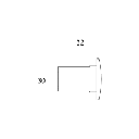 Black end cap Tracks trim & trimless
