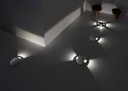 Bollard IP66 Xena 1 Side LED 1.5W LED neutral-white 4000K ON-OFF Grey 46lm, 3000K Filter included.