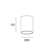 Ceiling fixture IP65 COSMOS LED 8.3W 3000K White 1002lm