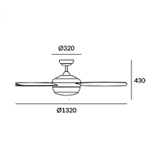 Fan IP20 Samal E27 40W Satin nickel Wenge