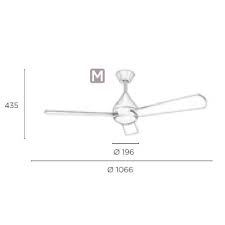 Fan IP20 Tupai ø1066mm Bright white White