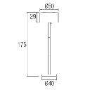 Floor lamp Smooth 25-9614-14-M1