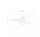 Gregal LED 25.8W 3000K Black Transparent