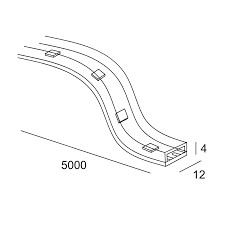 LED strip On Basic 14,4 72 3000K CRI 80 IP65 9879lm