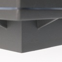 BOLLARD IP44 ALFIL E27 URBAN GREY