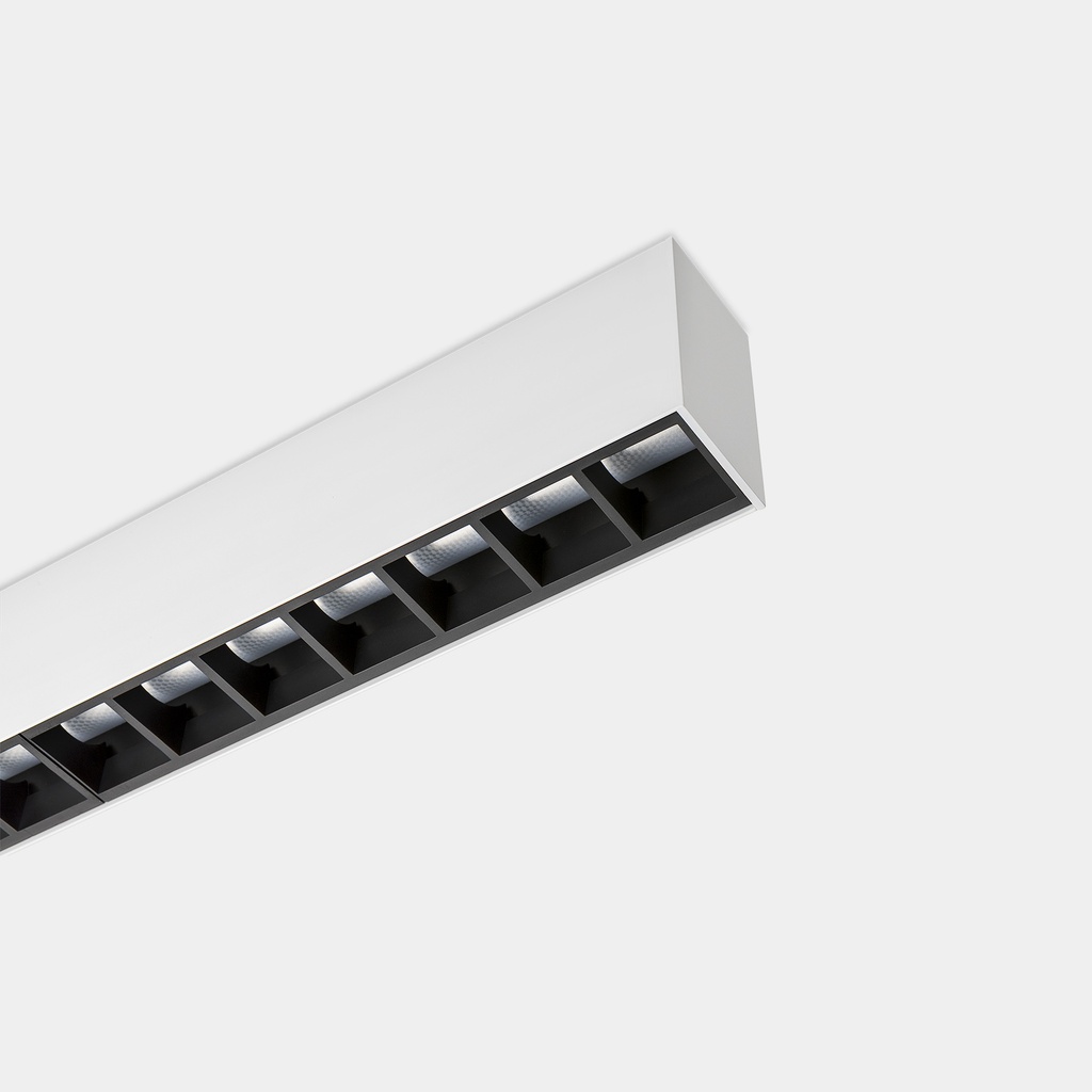 Lineal lighting system Infinite Pro 854mm Suspended Hexa-Cell 13.8 LED neutral-white 4000K CRI 80 DALI-2 White IP20 674lm