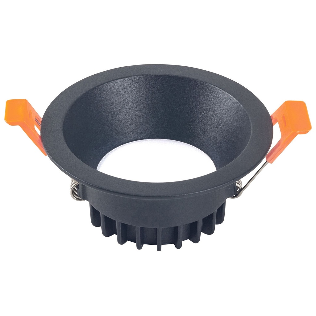 [TC-0001-NEG] Downlight IP54 JET NEGRE LED 7W LED neutral-white 4000K ON-OFF Black 720LM