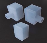 IP67 Silicone end  cap with hole that cable can be out  from the end