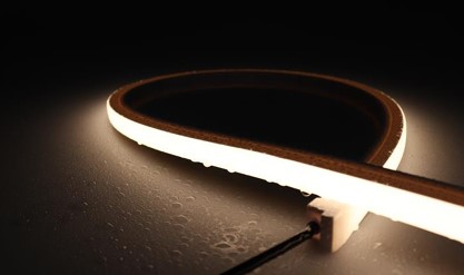 [NP-T1615-W40-15-CC] IP68 PU(Polyurethane) Neon Strip - Top view 1615: Led 15W/m/ 4000K, Constant curretnt)