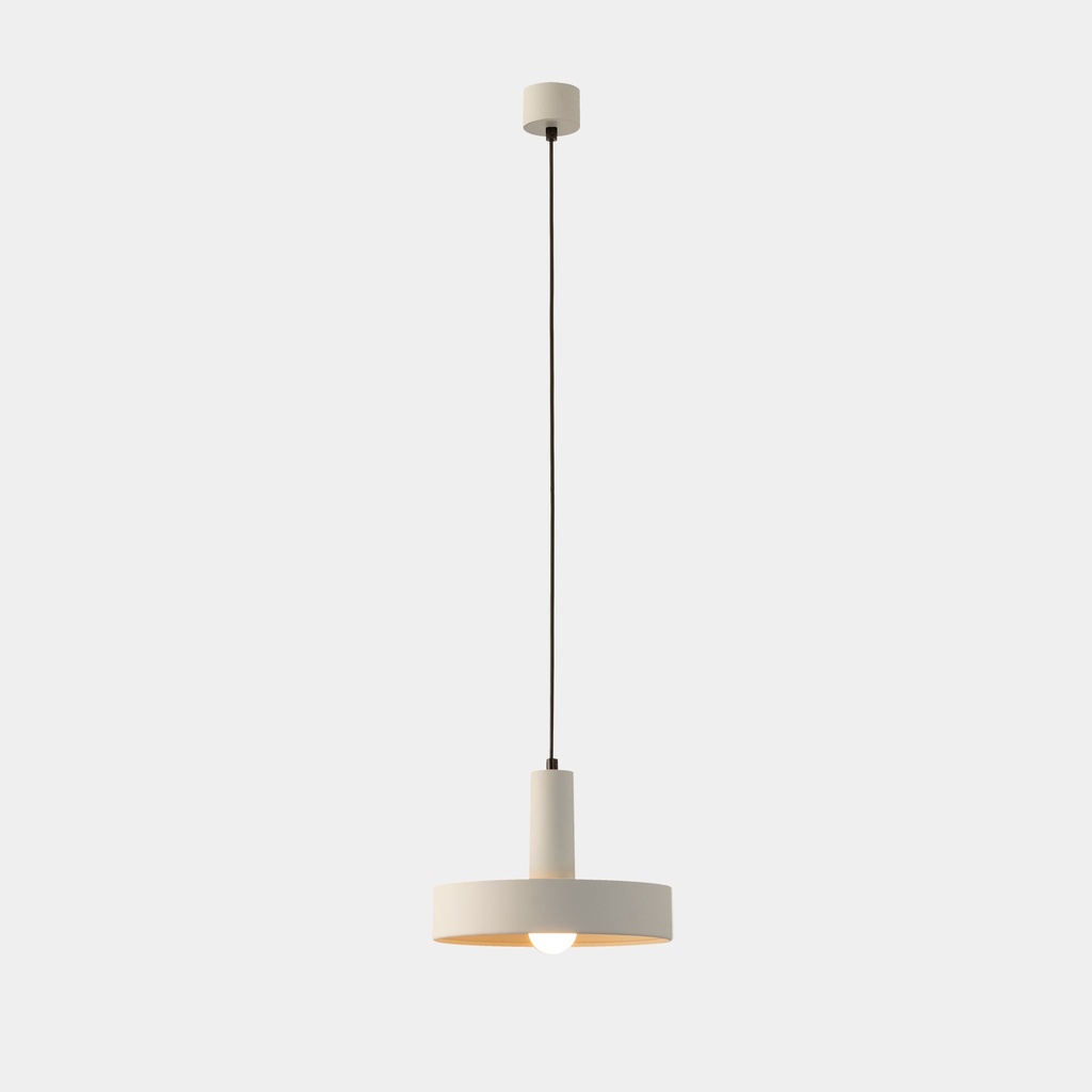 [00-9033-A1-A1] Pendant Keops 1 Body Tiny E27 15 Grey white 576lm
