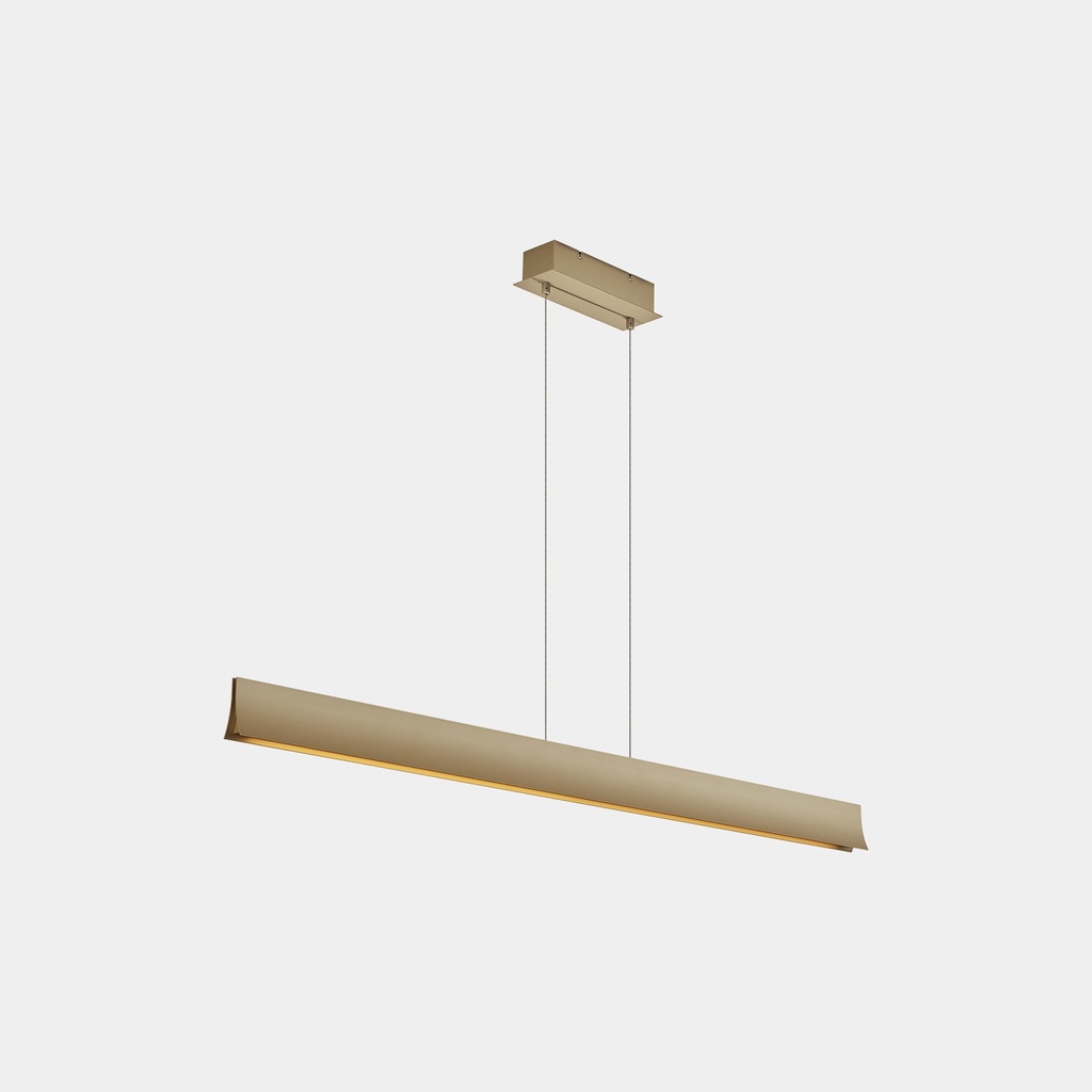 [00-4925-F5-M1] Pendant Bravo LED 40.7 LED warm-white 3000K ON-OFF Gold 3075lm